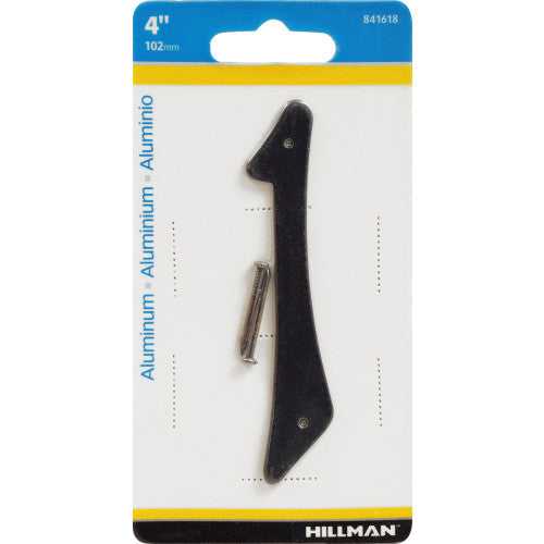 Hillman Nail-On House Number 1 Aluminum