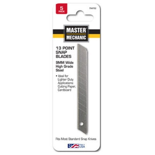 Master Mechanic Snap Blades