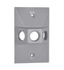 Master Electrician Weatherproof Rectangular Lampholder Cover