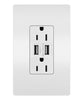 Legrand radiant® 3.1A USB Outlet Type A 15A Tamper-Resistant