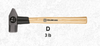 Truper 3 lb Cross-Pein Hammer, Wood Handle