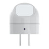 Globe Electric White Automatic Dusk to Dawn 360-Degree Directional LED Night Light