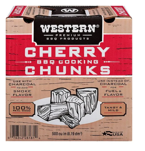 Western Cherry BBQ Cooking Chunks