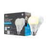 GE Lighting GE Cync A19 Smart LED Light Bulbs, Soft White WiFi Lights, Works with Alexa and Google Home