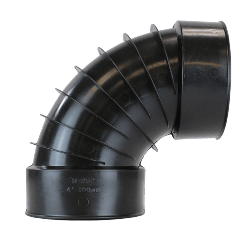 ADS Hancor 90 Degree Snap Elbow Single Wall Polyethylene