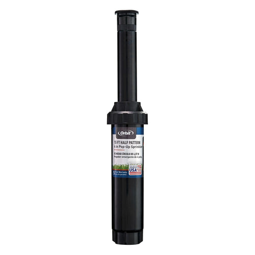 Orbit Pop-Up Spray Head Sprinklers with Plastic Nozzles