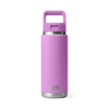 YETI Rambler® 26 oz Water Bottle  With Color-Blocked Straw Cap