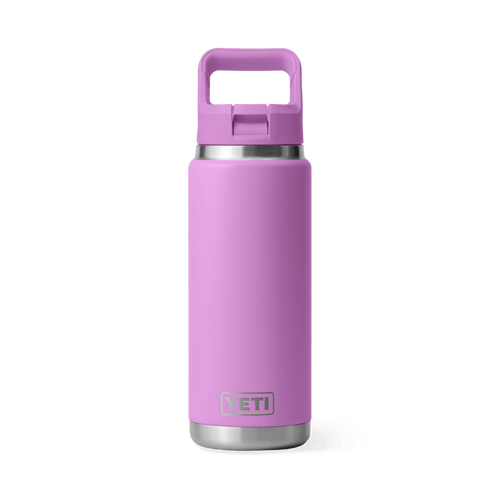 YETI Rambler® 26 oz Water Bottle  With Color-Blocked Straw Cap