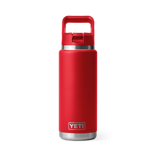 YETI Rambler® 26 oz Water Bottle  With Color-Blocked Straw Cap