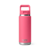 YETI Rambler® 26 oz Water Bottle  With Color-Blocked Straw Cap