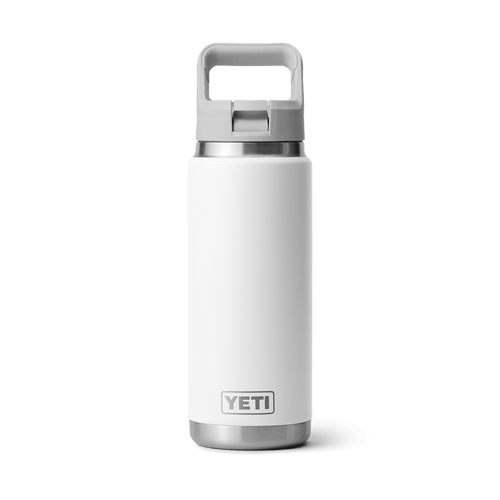 YETI Rambler® 26 oz Water Bottle  With Color-Blocked Straw Cap