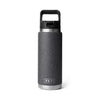 YETI Rambler® 26 oz Water Bottle  With Color-Blocked Straw Cap