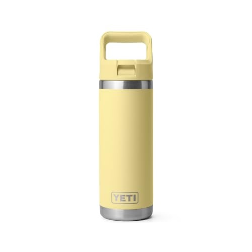 YETI RAMBLER® 18 Oz Water Bottle With Color-Matched Straw Cap