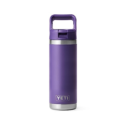 YETI RAMBLER® 18 Oz Water Bottle With Color-Matched Straw Cap