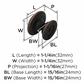 Amerock RAVINO Cabinet Knob Everyday Basics