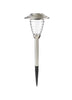 Fusion Stainless Steel Ribbed Solar Pathway Light
