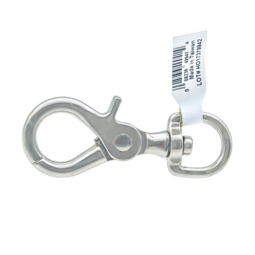 Hillman Hardware Essentials Round Swivel Trigger Snap Nickel (3/4 x 3-7/8)