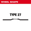 Milwaukee 4-1/2 x 1/4 x 7/8 Metal Grinding Wheel - Type 27