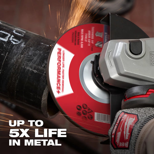 Milwaukee 4-1/2 x 1/4 x 7/8 Metal Grinding Wheel - Type 27