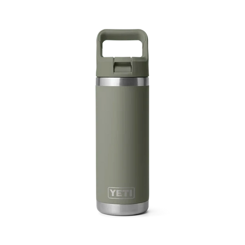 YETI RAMBLER® 18 Oz Water Bottle With Color-Matched Straw Cap