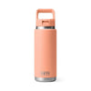 YETI Rambler® 26 oz Water Bottle  With Color-Blocked Straw Cap