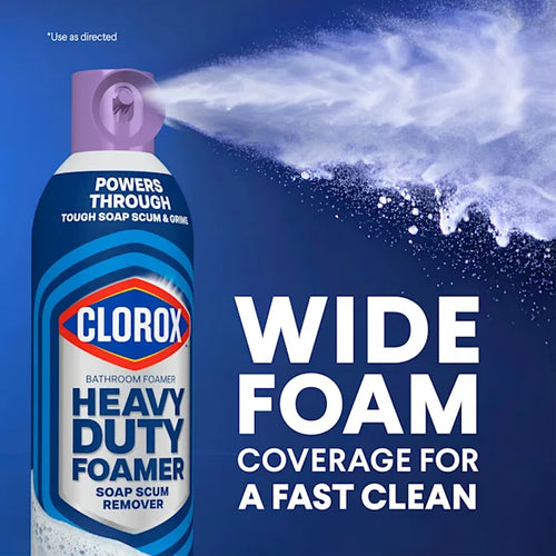 Clorox™ Heavy Duty Bathroom Foamer Soap Scum Remover Lavender Clean