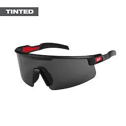 Milwaukee Wrap Around Safety Glasses - Tinted Anti-Scratch Lenses