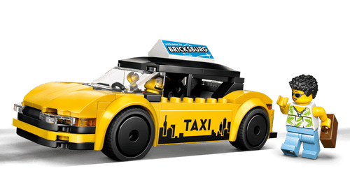 Lego City Yellow Taxi