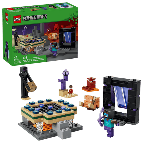 Lego Nether & End Portal Journey
