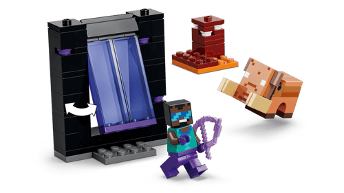 Lego Nether & End Portal Journey