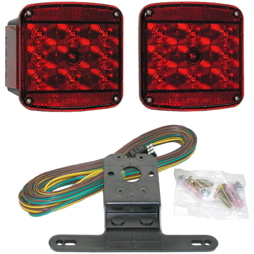 Peterson Under 80 inch Wide Trailer Rear Light Kit