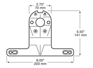 Peterson Under 80 inch Wide Trailer Rear Light Kit