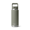 YETI Rambler® 26 oz Water Bottle  With Color-Matched Straw Cap