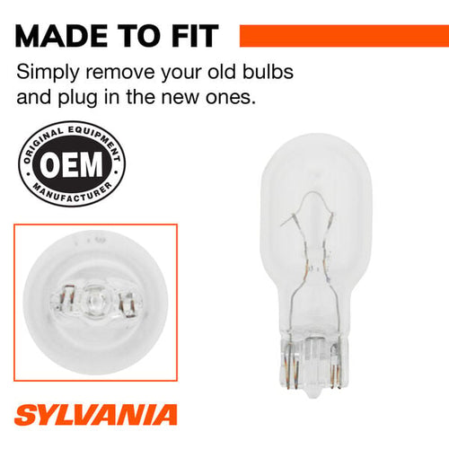 Sylvania 921 Long Life Mini Bulb, 2 Pack