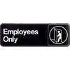 Hillman Employees Only Sign (3 x 9)