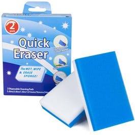 Eraser Cleaning Pad, 5 x 5 x 1-In., 2-Pk.