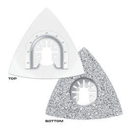 One Fit Carbide Grit Triangle Rasp, 3-1/8-In.