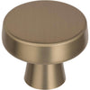 Amerock Blackrock 1-5/16 In. Golden Champagne Cabinet Knob