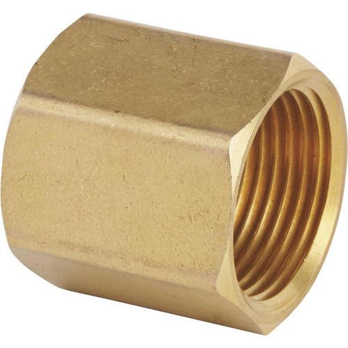 Best Garden 3/4 In. FNH x 3/4 In FNPT Brass Non-Swivel Hose Connector