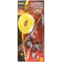 Gambrel & Hoist Kit, Holds 500-Lbs.