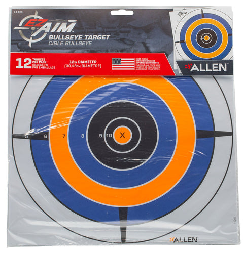 Allen 15205 EZ Aim  Bullseye Hanging Heavy Paper Target 12