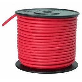 Primary Wire, Red PVC, 10-Ga. Stranded Copper, 100-Ft.
