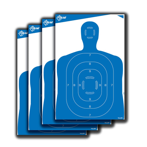 Allen 15331 EZ Aim  Silhouette Paper Target 23 x 35 4 Per Pack