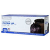 Clean Up Trash Bags, Extra Large, Black, 45-Gal., 20-Ct.