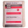 Canvas Drop Cloth, Poly Backing, 9 x 12-Ft.