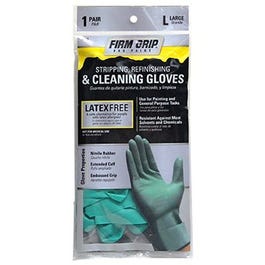 Gloves for Stripping, Refinishing & Cleaning, Nitrile Rubber, Large