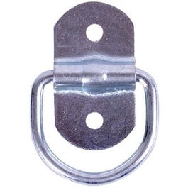 Bolt-On D-Ring, 1-1/8 x 1-1/8-In., 2-Pk.
