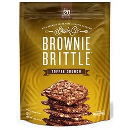 Brownie Brittle, Toffee Crunch, 5-oz.