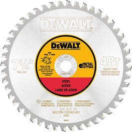 Ferrous Metal Cutting Blade, 7.25-In., 48-Teeth