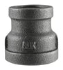 B & K Industries Black Reducing Coupling 150# Malleable Iron Threaded Fittings 1/4
